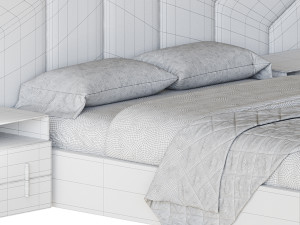 BORI BED Model 3D