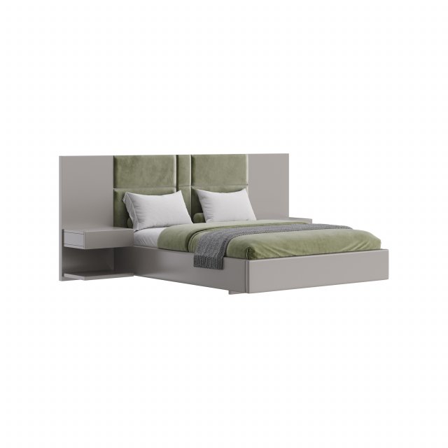 Brave II bed 3D Model .c4d .max .obj .3ds .fbx .stl .blend