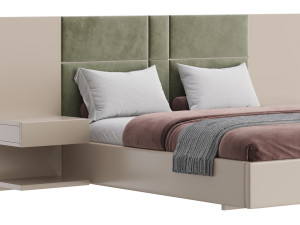 Brave II bed 3D Model
