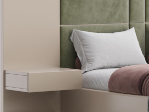 Brave II bed 3D Model