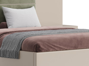Brave II bed 3D Model