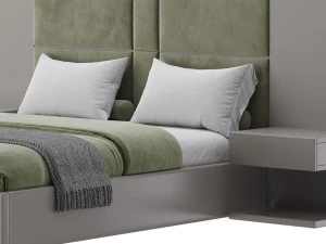 Brave II bed 3D Model