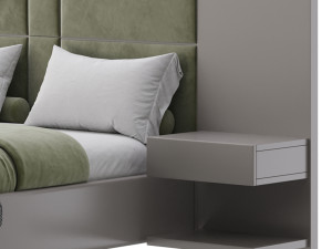 Brave II bed 3D Model