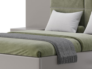 Brave II bed 3D Model