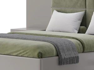Brave II bed 3D Model
