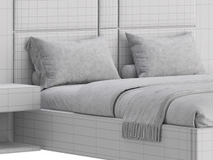 Brave II bed 3D Model