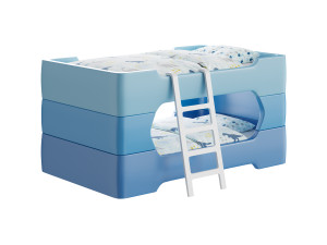 Bunky bunk bed 3Dモデル