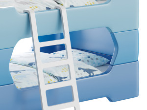 Bunky bunk bed 3D Model