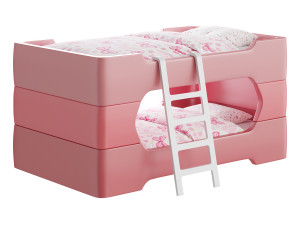Bunky bunk bed 3D Model