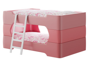 Bunky bunk bed 3D Model