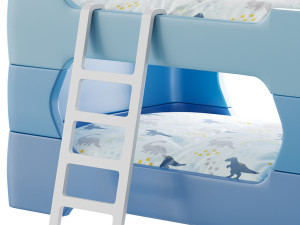 Bunky bunk bed 3D Model