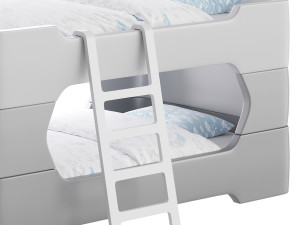 Bunky bunk bed 3D Model