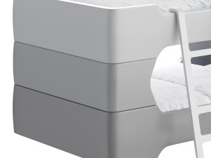 Bunky bunk bed 3D Model