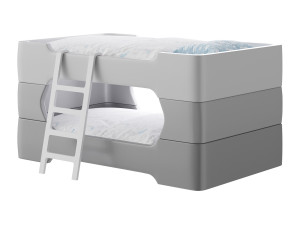 Bunky bunk bed 3D Model