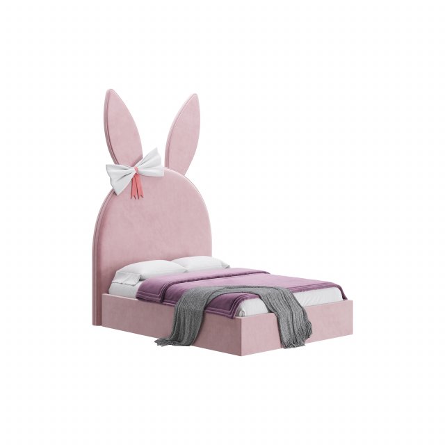 Bunny kids bed 3D Model .c4d .max .obj .3ds .fbx .stl .blend 
