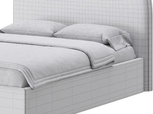 Bunny kids bed 3D Model
