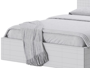 Bunny kids bed 3D Model