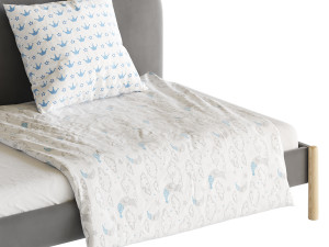 Casey 90 bed 3D Модель