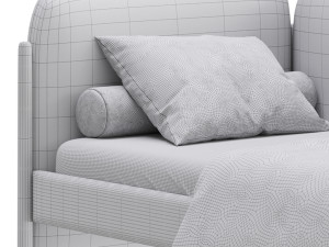 Casey 90 bed 3D Модель