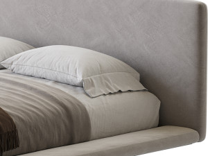 Minimalist Bed 3D Model