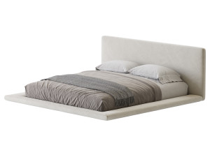 Minimalist Bed 3D Model