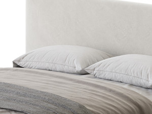 Minimalist Bed 3D Model