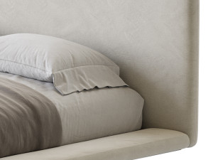 Minimalist Bed 3D Model