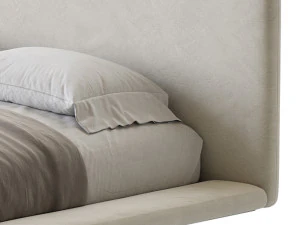 Letto minimalista Modello 3D