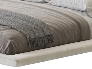 Minimalist Bed 3D Model