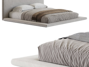 Minimalist Bed 3D Model