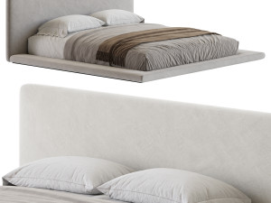 Minimalist Bed 3D Model