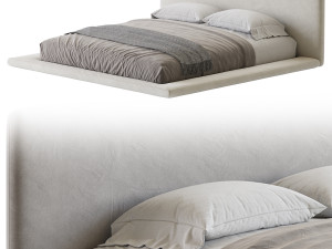 Minimalist Bed 3D Model