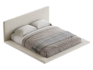 Minimalist Bed 3D Model