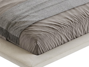 Minimalist Bed 3D Model