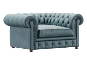Chester One Armchair 3D Model