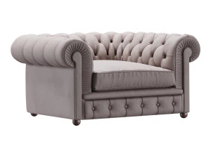 Chester One Armchair 3D Model