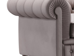 Chester One Armchair 3D Model