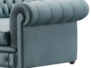 Chester One Armchair 3D Model