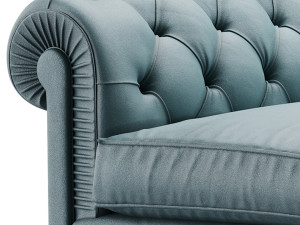 Chester One Armchair 3D Model