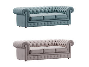 Chester One Sofa 3D Model