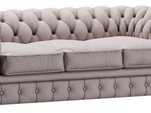 Chester One Sofa Modèle 3D