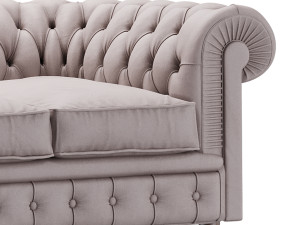 Chester One Sofa Modèle 3D