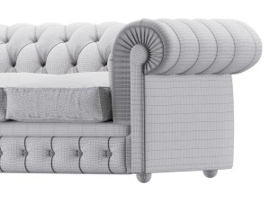 Chester One Sofa 3D Model
