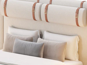 Claude Performans Kumaş Yatak 3D Model