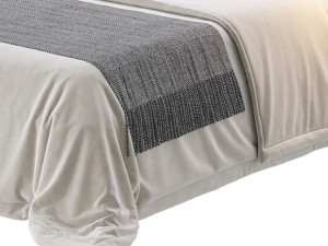 Claude Performance Fabric Bed 3D Model