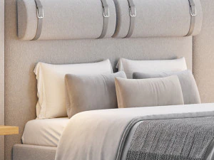 Claude Performans Kumaş Yatak 3D Model