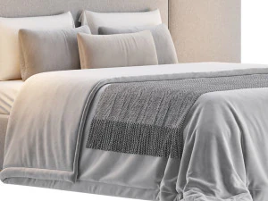 Claude Performans Kumaş Yatak 3D Model