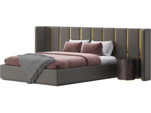 Collins bed Modelo 3D