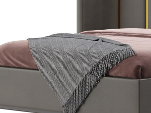 Collins bed Modelo 3D