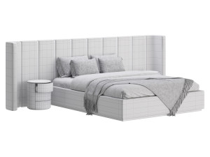 Collins bed Modelo 3D
